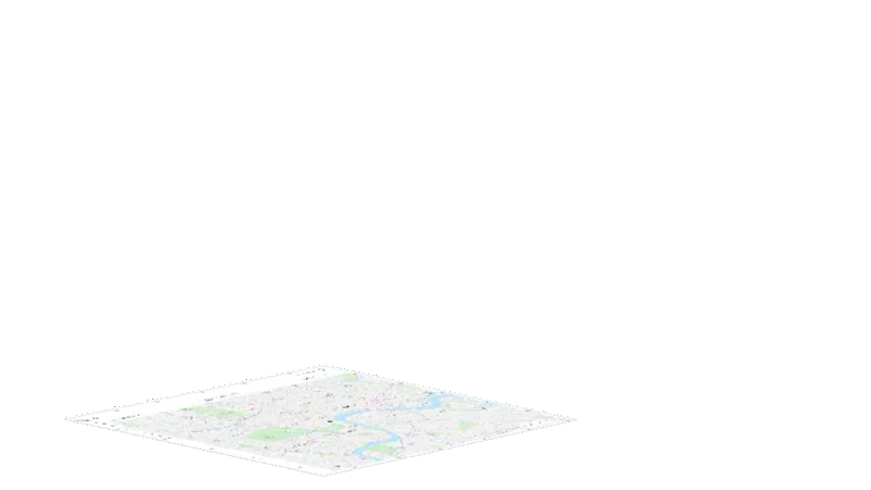 Mappa interattiva presente sulla piattaforma Quantum